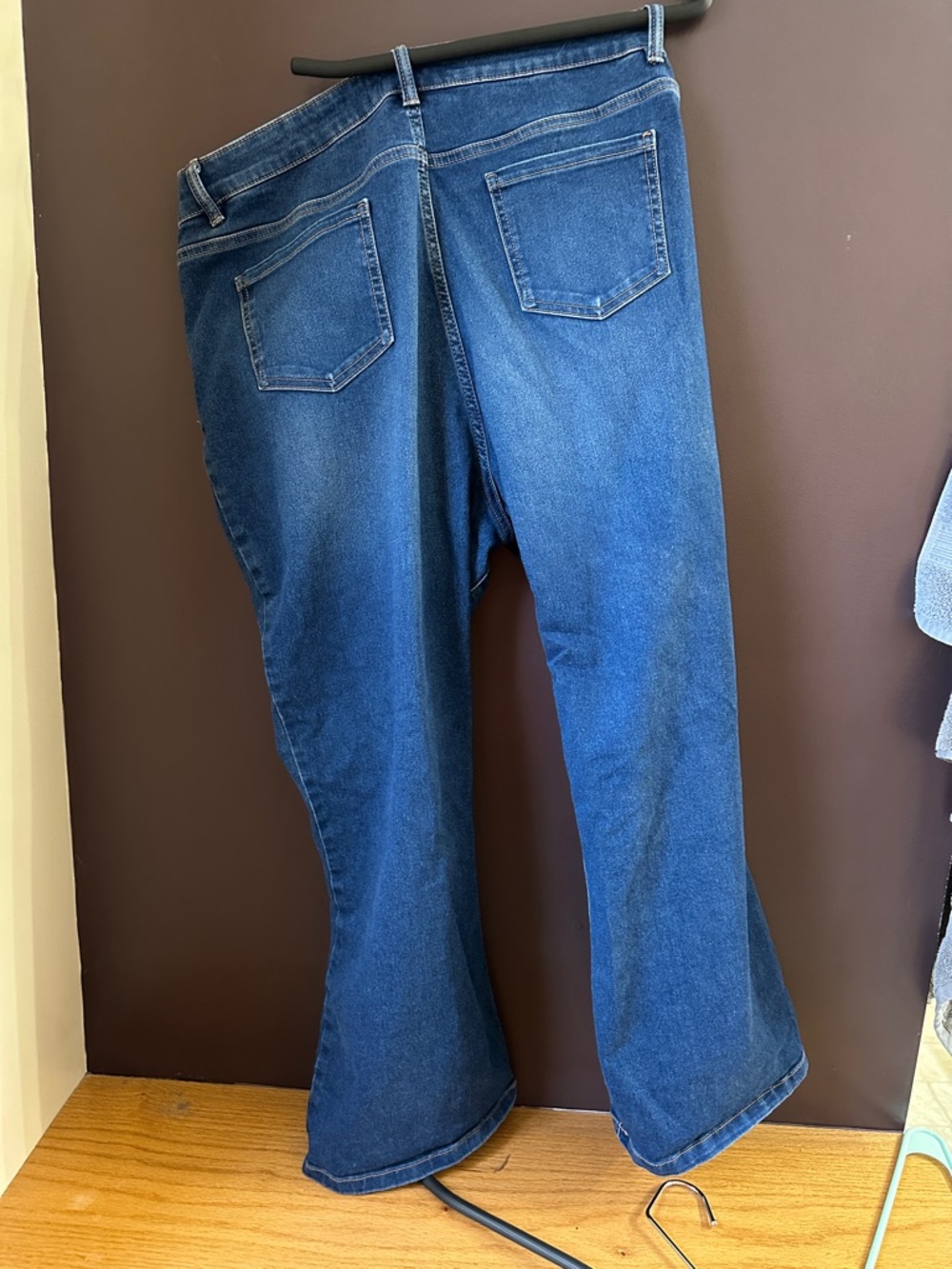 Serra Women's Dark Blue Flare Jeans